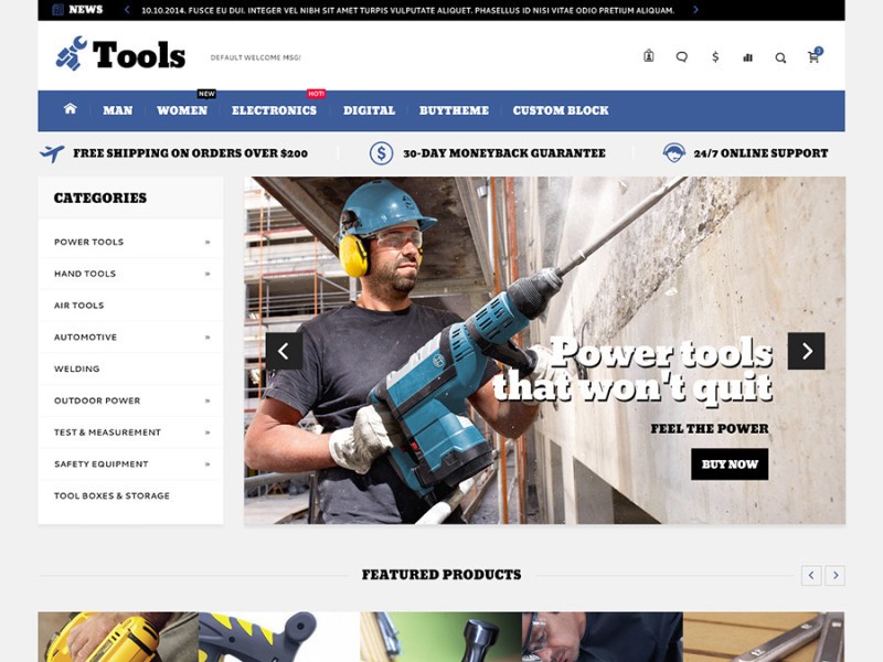 Скриншот главной страницы Coolbaby - Tools